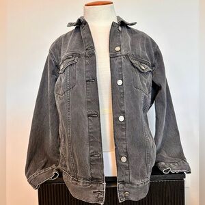 Dark Gray Denim Jacket